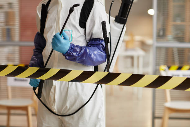 Professional Blood Cleanup technician working in Osceola, IA